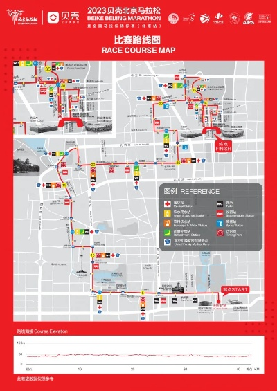 2023北京鸟巢马拉松路线图公布跑过中国最美的城市风景线-第3张图片-www.211178.com_果博福布斯