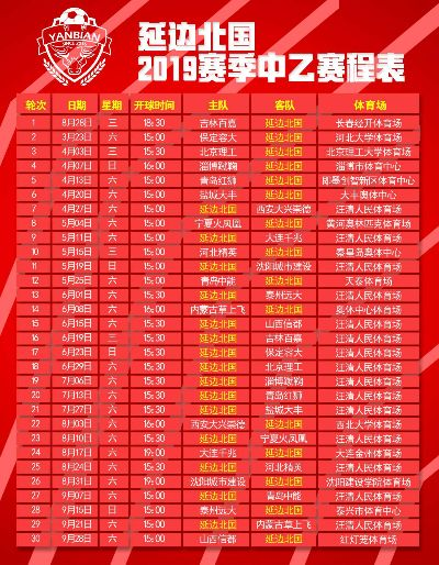 中超2017延边赛程 2017中超联赛-第3张图片-www.211178.com_果博福布斯